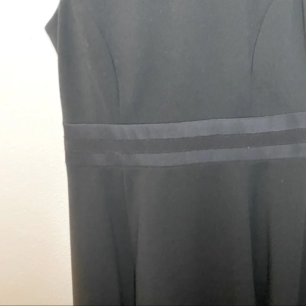 *ACCEPTING OFFERS* Calvin Klein Black Illusion Dress - Funeral, Formal, Midi, - Picture 3 of 5